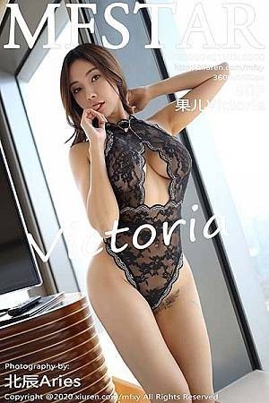 MFStar模范学院果儿第300期性感欧美辣妹风超短a字裙让人看了下面有水