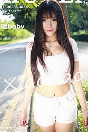 美模夏瑶baby第345期透明黑丝修长