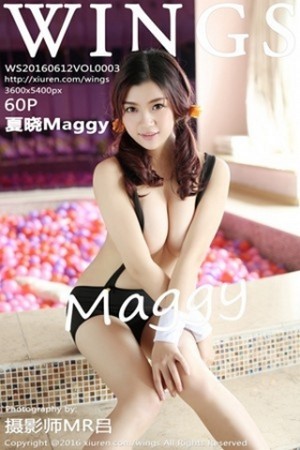 WingS影私荟夏晓Maggy第003期少女短裙清纯jk迷你裙搭配性感露趾袜美的的让人移不开眼睛...