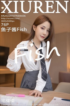XiuRen秀人网鱼子酱第4436期小网眼黑丝甜美笑容俘获宅男心菲